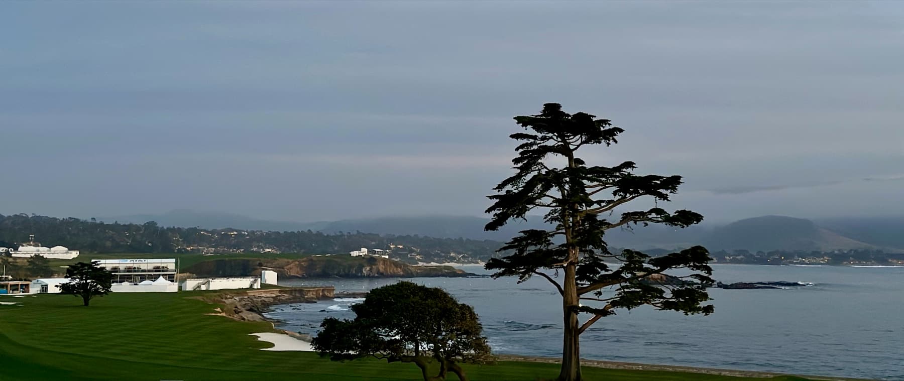 rolling downhill toward Carmel Bay