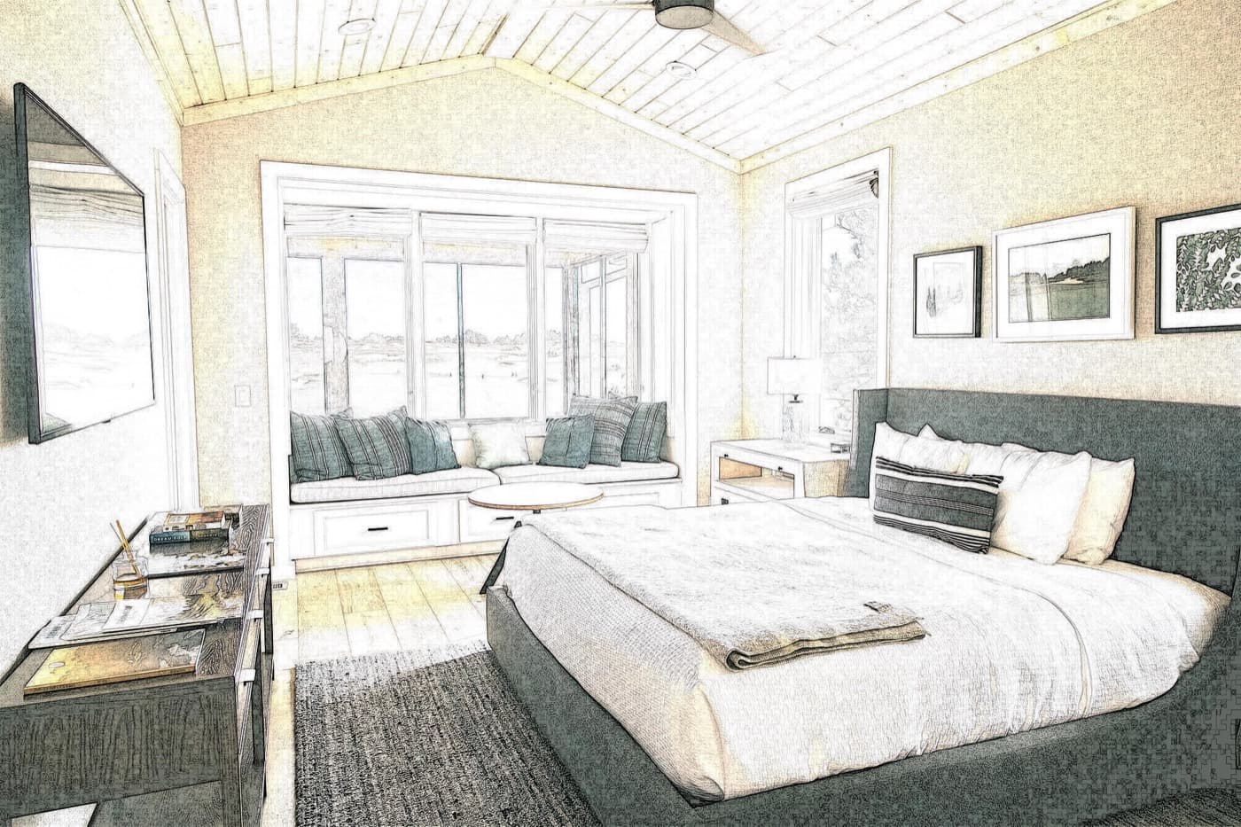 Crenshaw's Cabin — inside